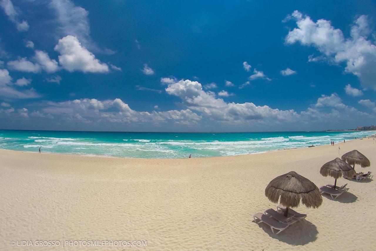 Apartment On The Beach With Terrace Ocean View, Brisas Cancun 01 By Beach & Ocean Apartments 外观 照片