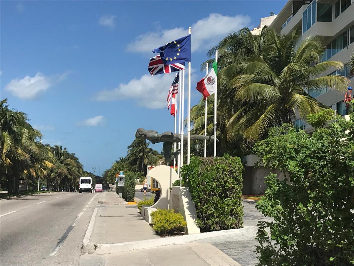 Apartment On The Beach With Terrace Ocean View, Brisas Cancun 01 By Beach & Ocean Apartments 外观 照片