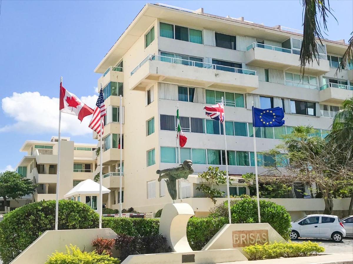 Apartment On The Beach With Terrace Ocean View, Brisas Cancun 01 By Beach & Ocean Apartments 外观 照片