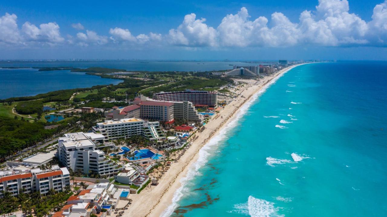 Apartment On The Beach With Terrace Ocean View, Brisas Cancun 01 By Beach & Ocean Apartments 外观 照片