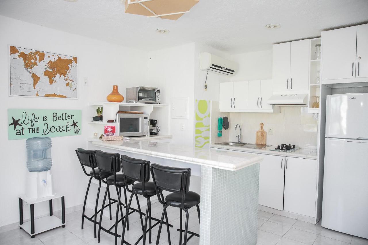 Apartment On The Beach With Terrace Ocean View, Brisas Cancun 01 By Beach & Ocean Apartments 外观 照片