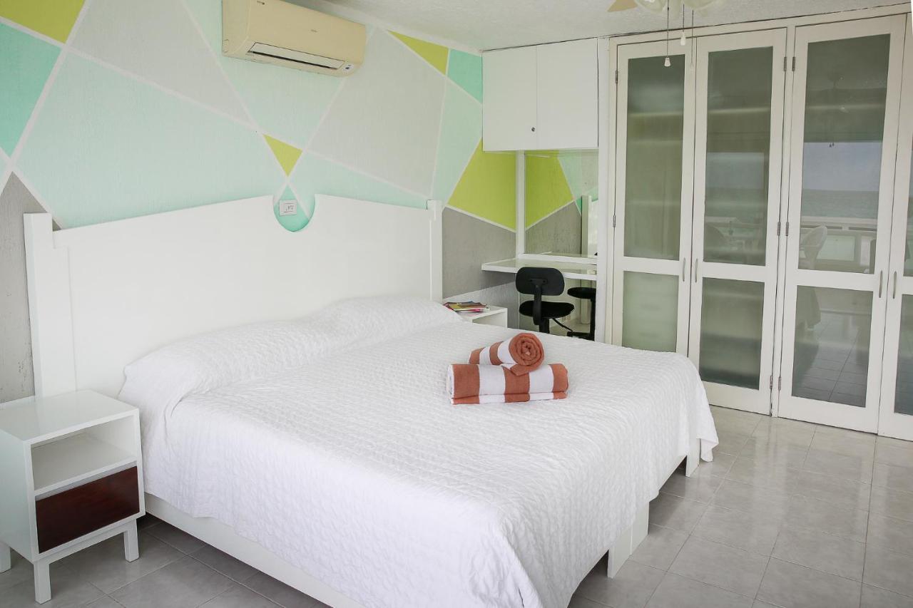 Apartment On The Beach With Terrace Ocean View, Brisas Cancun 01 By Beach & Ocean Apartments 外观 照片
