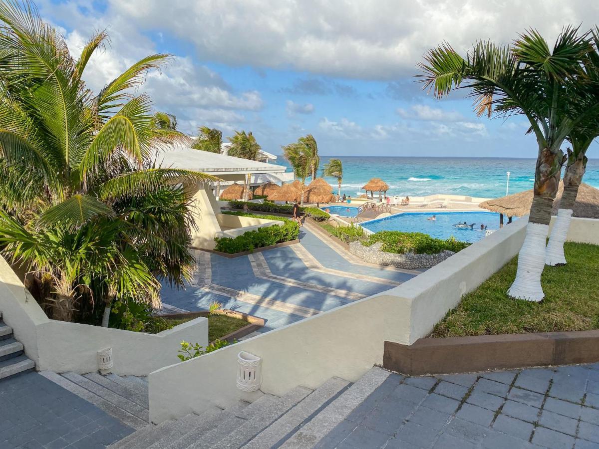 Apartment On The Beach With Terrace Ocean View, Brisas Cancun 01 By Beach & Ocean Apartments 外观 照片