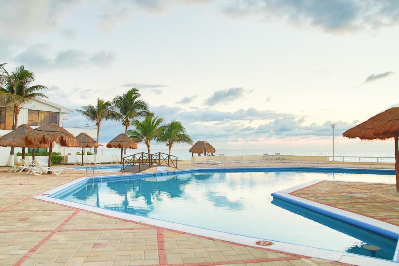 Apartment On The Beach With Terrace Ocean View, Brisas Cancun 01 By Beach & Ocean Apartments 外观 照片