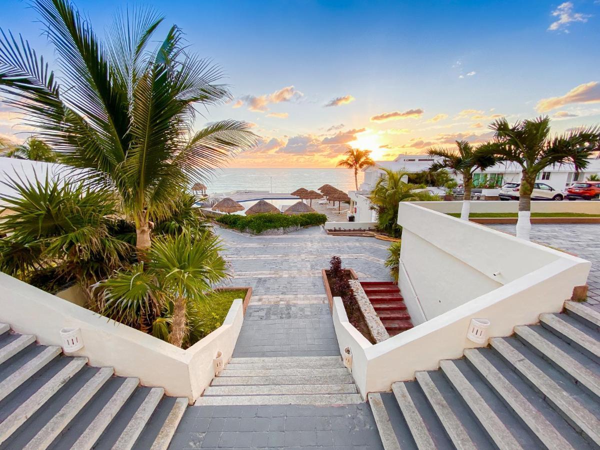 Apartment On The Beach With Terrace Ocean View, Brisas Cancun 01 By Beach & Ocean Apartments 外观 照片