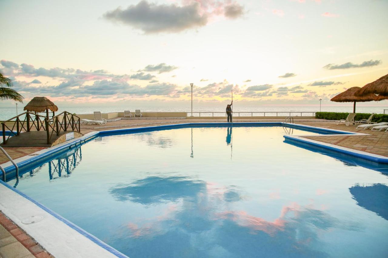 Apartment On The Beach With Terrace Ocean View, Brisas Cancun 01 By Beach & Ocean Apartments 外观 照片