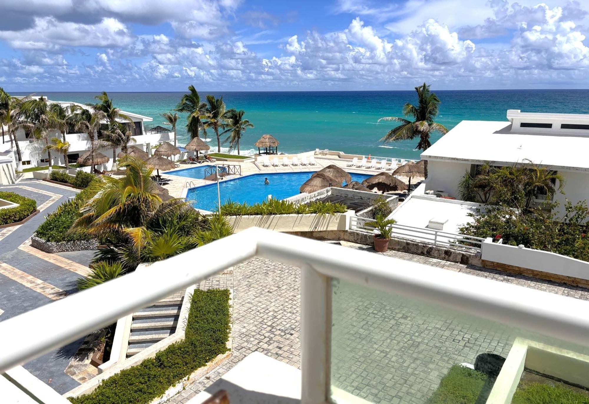 Apartment On The Beach With Terrace Ocean View, Brisas Cancun 01 By Beach & Ocean Apartments 外观 照片